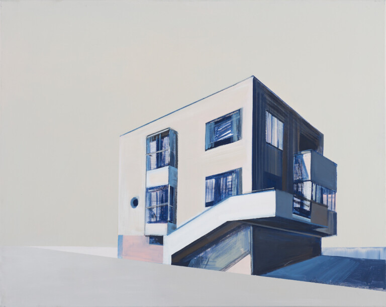 Tel Aviv różowy, 2020, 80x100