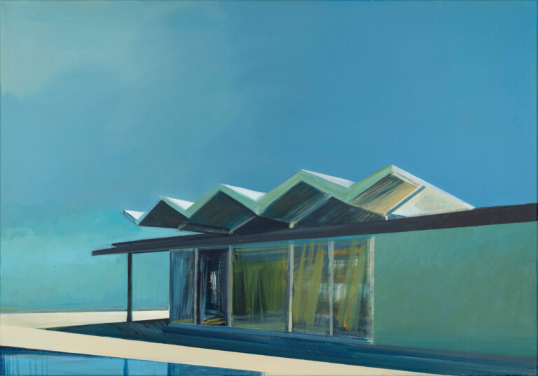 Pawilon, 2024, 100x70