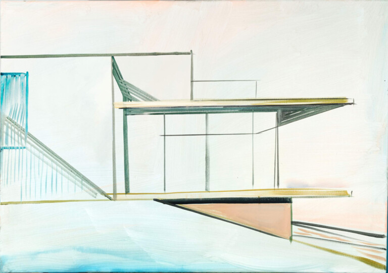 Pawilon, 2024, 100x70