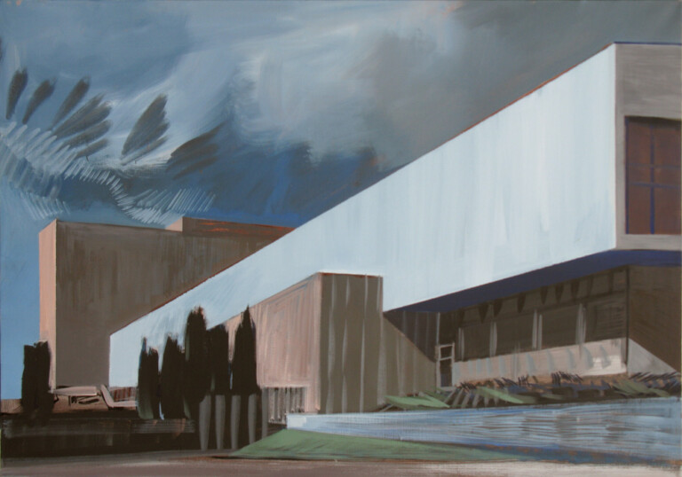 Biblioteka, 2009, 100x70