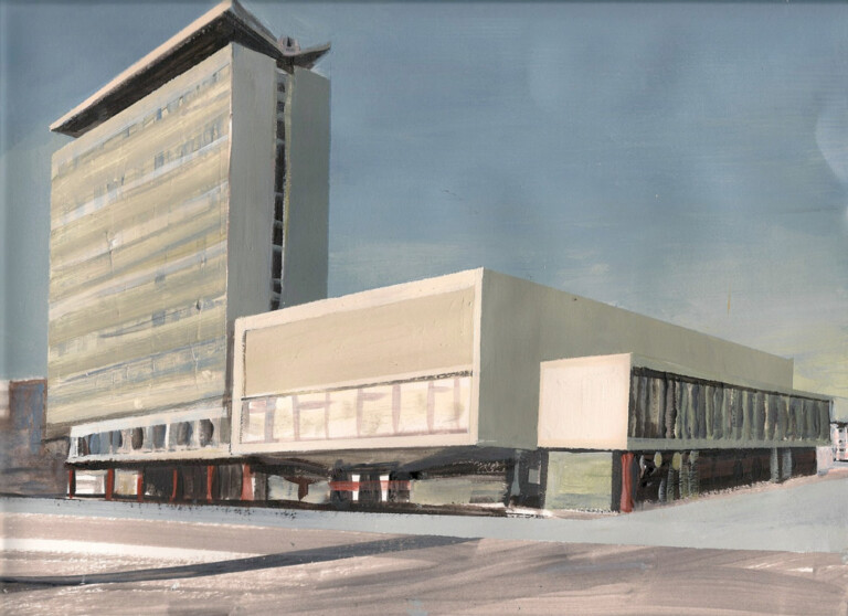 Miasto, 2010, 30x40