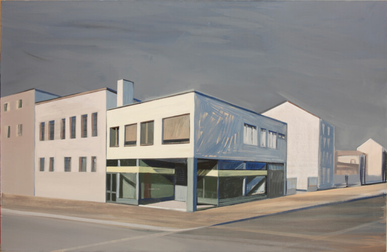 Pusta uliczka, 2007, 90x140