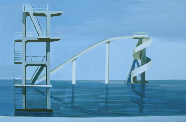 Skocznia w wodzie, 2007, 130x90