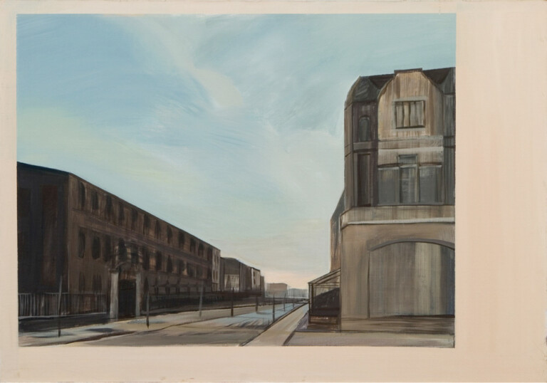 Uliczka, 2007, 100x70
