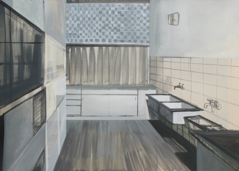 Wnętrze modernistyczne, 2009, 100x70